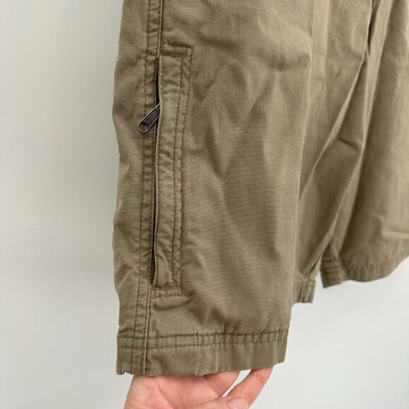 Columbia Tan Khaki Ultimate ROC Cargo Outdoor Safari Fishing 11" Hiking 36 Short - Picture 2 of 9